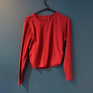 Wine red Long Sleeve lululemon Women's Top